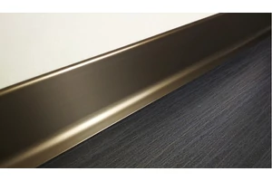 Lábazati szegély bronz eloxált alumínium profil 60mmx2m