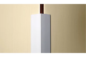 Sarokélvédő fehér PVC hobbi profil 15x15mmx2m