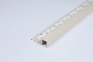 Q szögletes porfestett bahama beige alumínium profil 8mmx2,7m