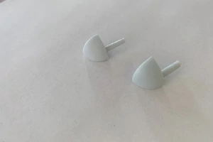 C íves égszínkék PVC külső kapszula 8mm
