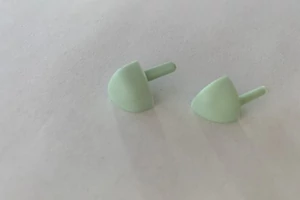 C íves zöld PVC külső kapszula 8mm