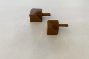 C íves barna PVC belső kapszula 8mm