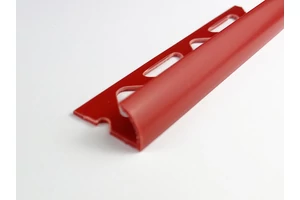 C íves piros PVC profil 8mmx2,7m