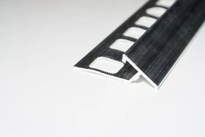 Rámpa szintkiegyenlítő natúr alumínium profil 10mmx2,5m