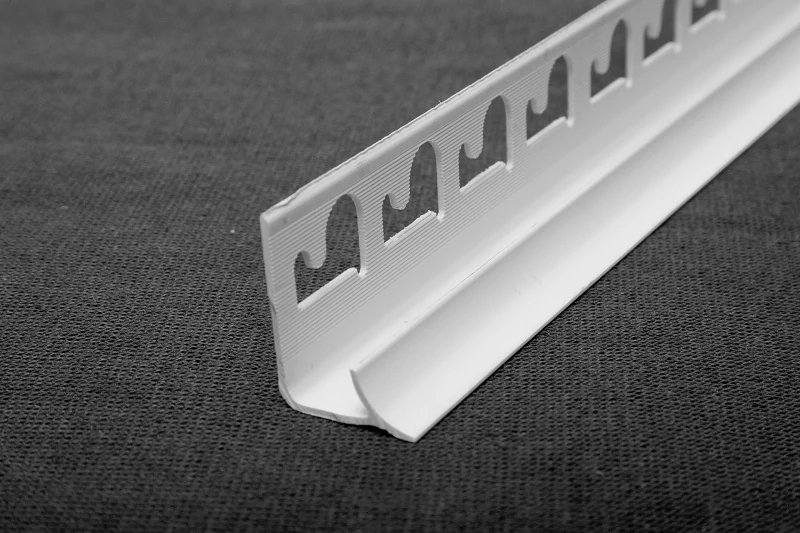 Negatív fehér PVC profil 10mmx2,7m